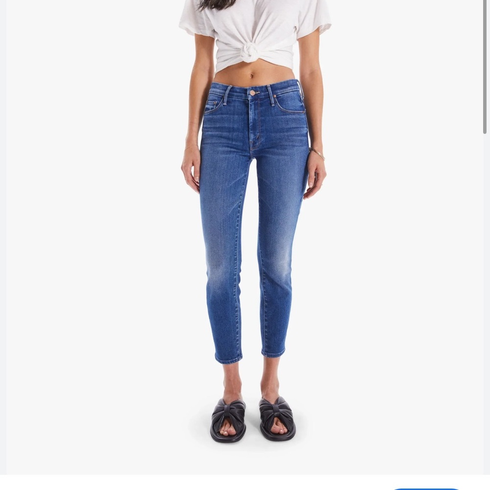 Mother the looker crop size 27 new without tags